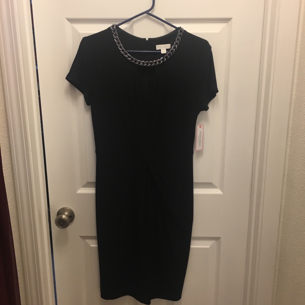 Bisou bisou dress with built in necklace